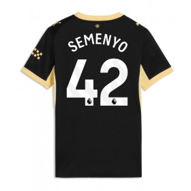 Manchester City Antoine Semenyo #42 Borta Kläder Dam 2026-27 Kortärmad